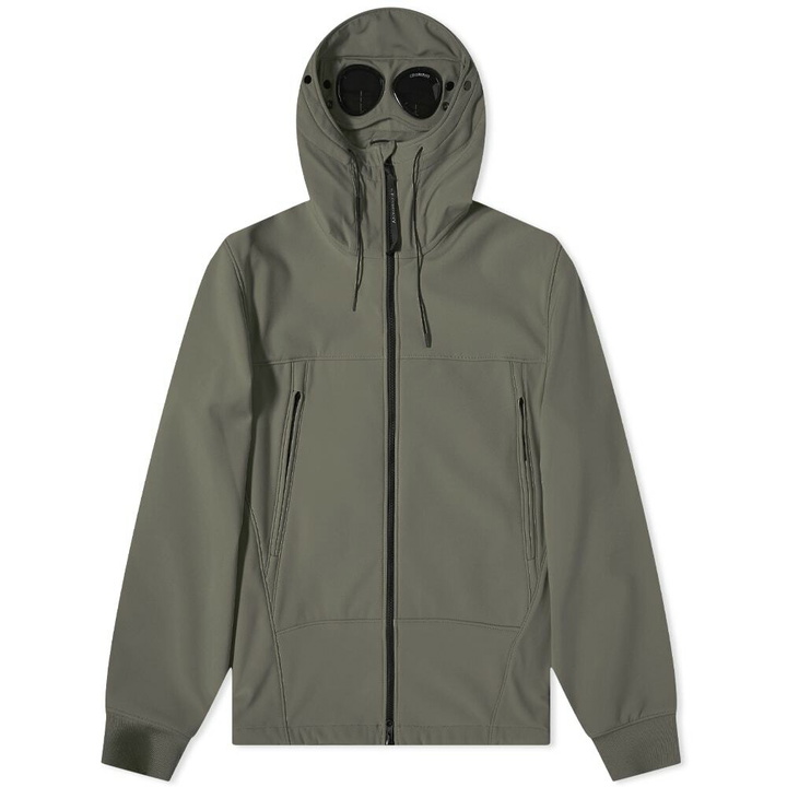 Photo: C.P. Company Men's Shell-R Goggle Jacket in Thyme