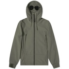 C.P. Company Men's Shell-R Goggle Jacket in Thyme