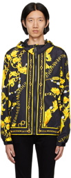 Versace Jeans Couture Black & Yellow Chain Couture Jacket