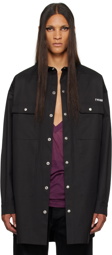 Rick Owens SSENSE Exclusive Black KEMBRA PFAHLER Edition Jacket