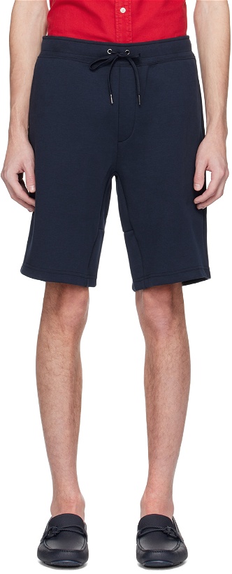 Photo: Polo Ralph Lauren Navy Embroidered Shorts
