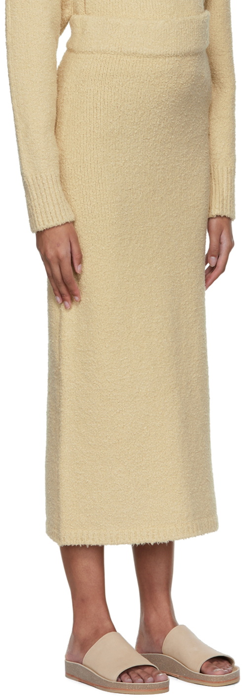 Missing You Already Beige Cotton Maxi Skirt