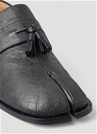 Tassel Tabi Loafers in Black