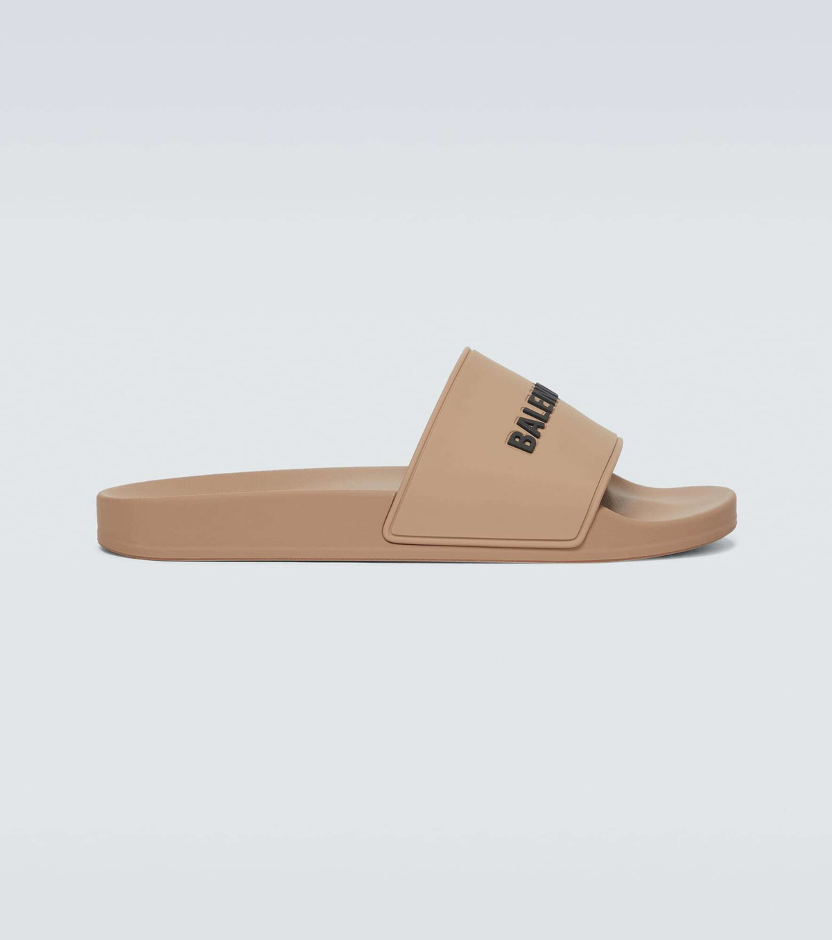 Balenciaga - Pool logo rubber slides Balenciaga
