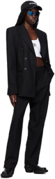 VTMNTS Black Tailored Trousers