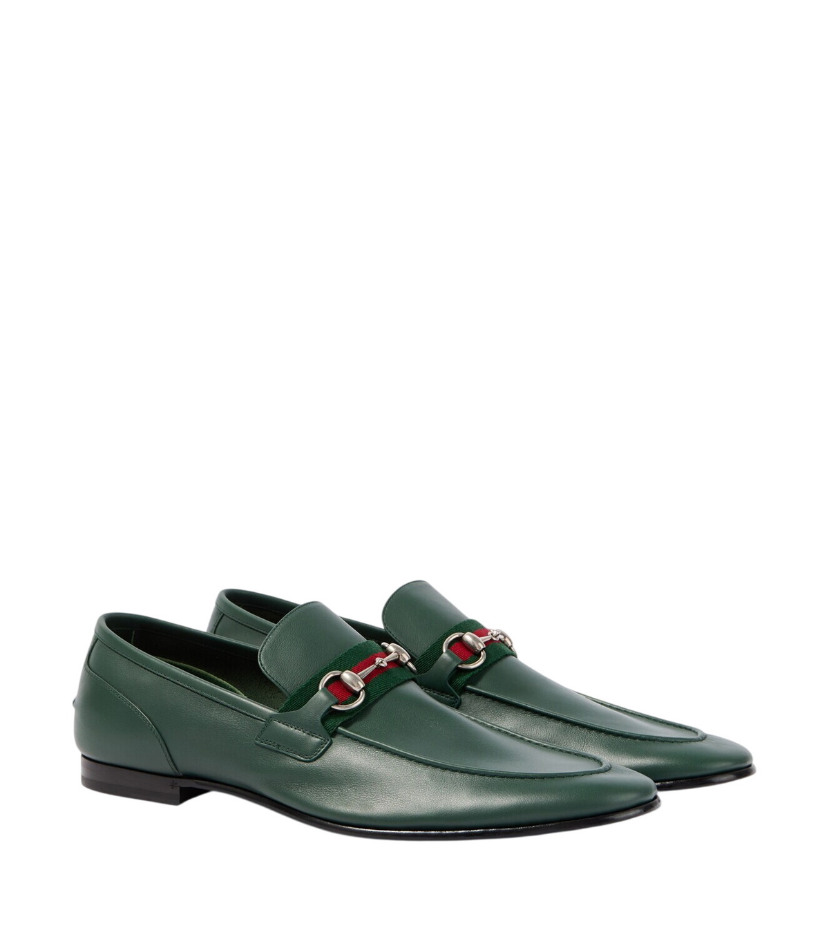 Gucci - Brixton Horsebit Collapsible-Heel Leather Loafers - Men