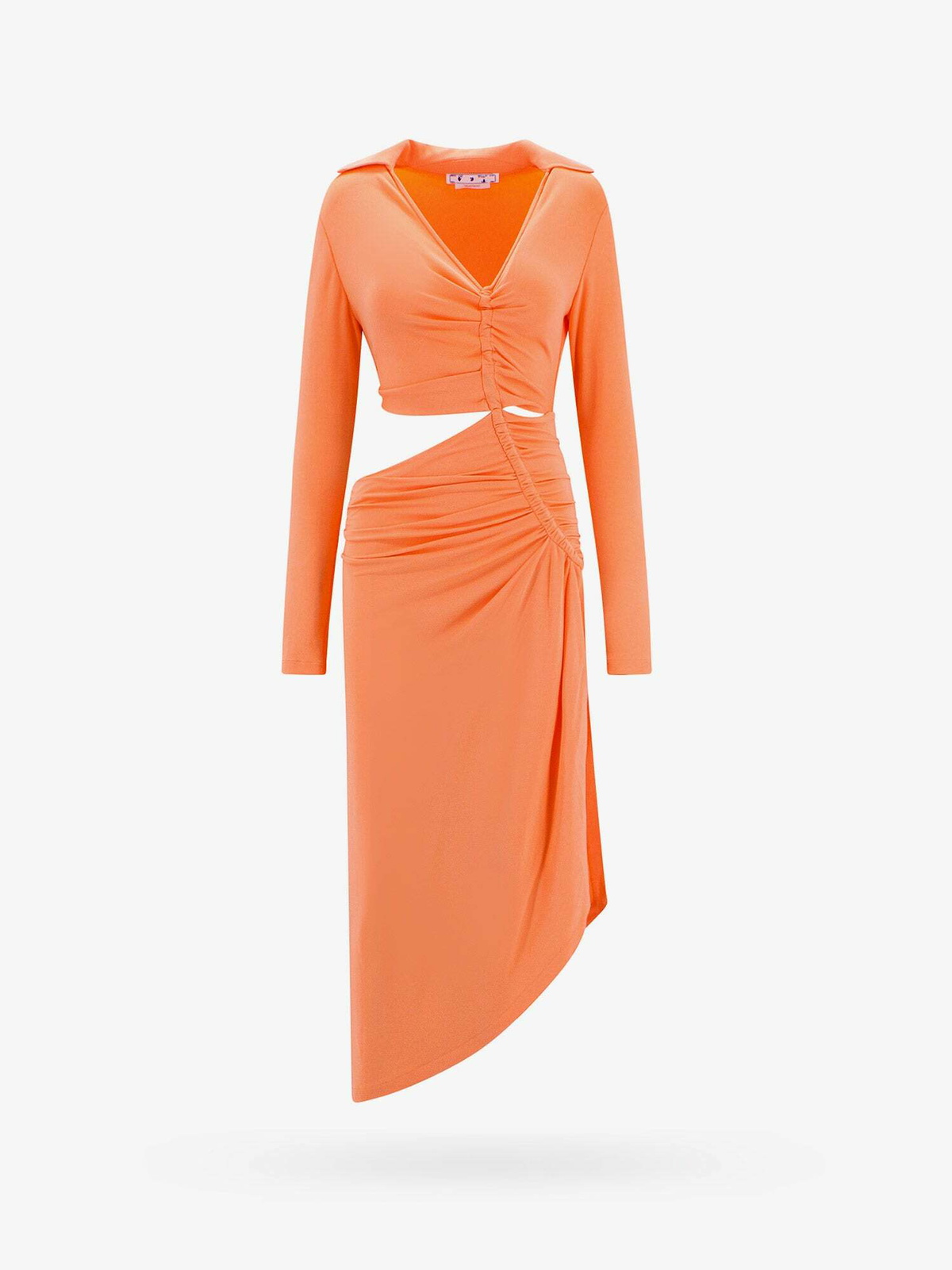 Off White Dress Orange Womens OffWhite