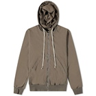 Rick Owens DRKSHDW Men's Jasons Mediumweight Hoody in Dust