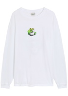 Malbon Grateful Dead Printed Cotton T-shirt White