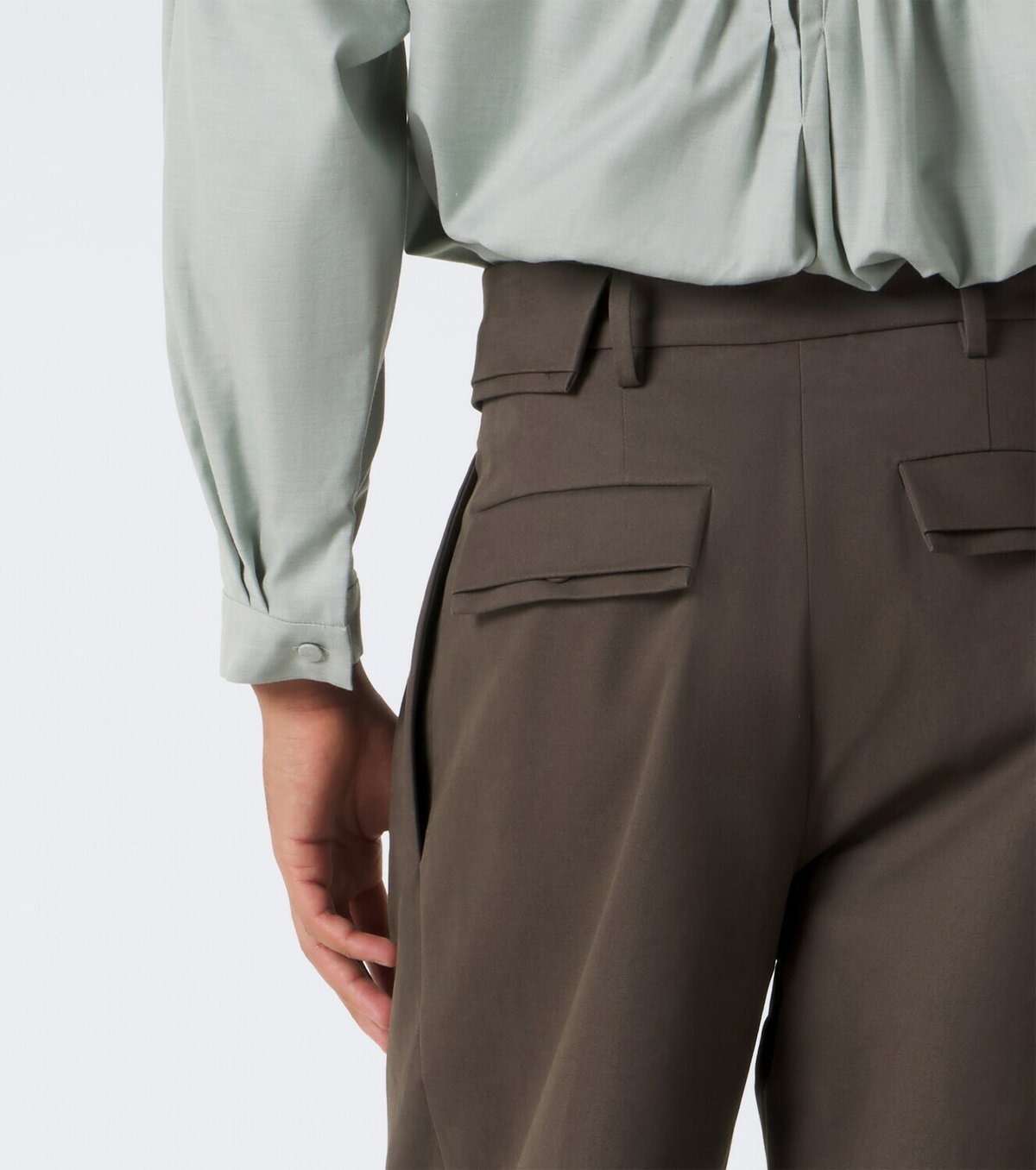 Kiko Kostadinov Dieze cotton wide-leg pants