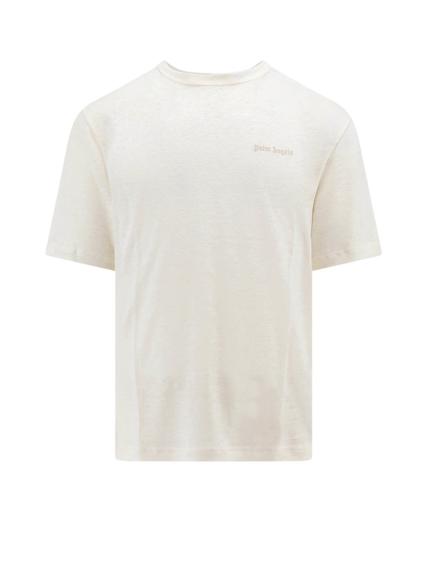 Photo: Palm Angels Classic Linen Logo T-shirt