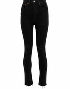 Re/done Womens Jeans in Black