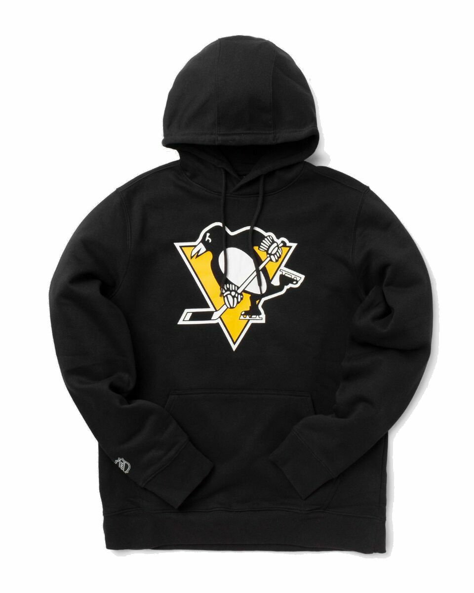 Photo: Fanatics Mid Essentials Crest Graphic Hoodie Pittsburgh Penguins Black - Mens - Hoodies