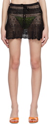 Akoia SSENSE Exclusive Black Menari Cover Up