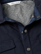 Peter Millar - Quilted Cotton-Blend Shirt Jacket - Blue