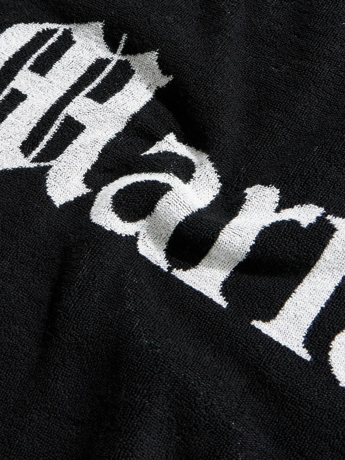 Wacko Maria - Logo-Jacquard Cotton-Terry Beach Towel