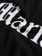 Wacko Maria - Logo-Jacquard Cotton-Terry Beach Towel