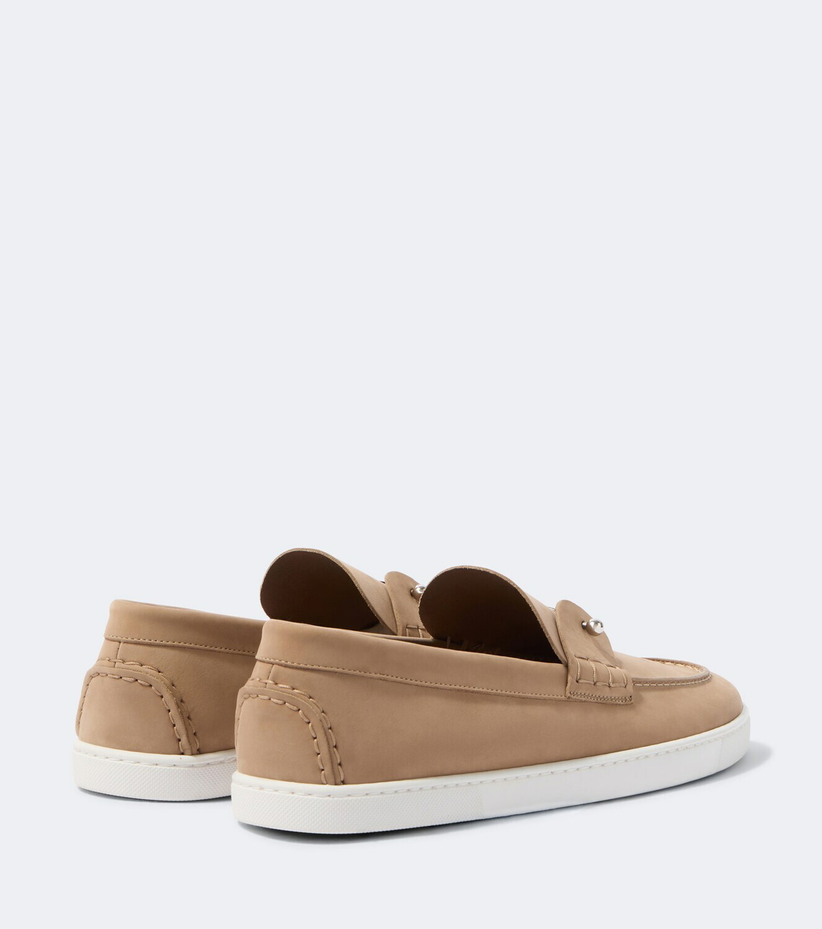 Christian Louboutin Chambeliboat leather slip-on shoes