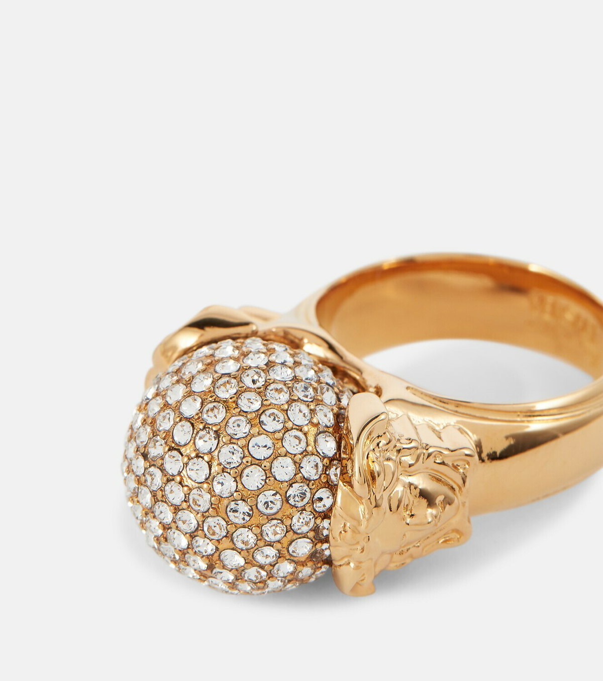 Versace - Medusa embellished ring Versace