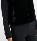 Fusalp Piagina faux fur zip-up vest