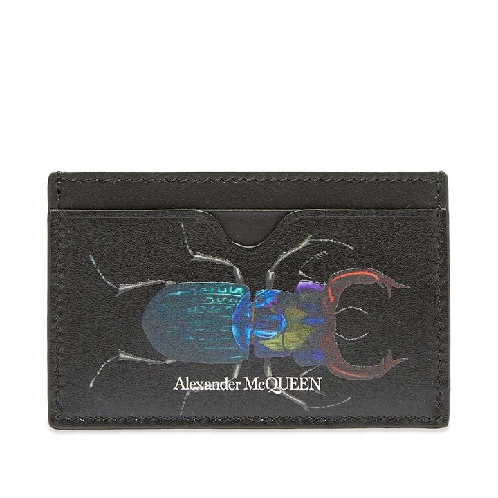 Photo: Alexander McQueen Beetle Print Card Holder
