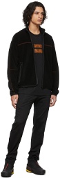 ZEGNA Black Outdoor Capsule Techmerino™ Wool Fleece Zip-Up