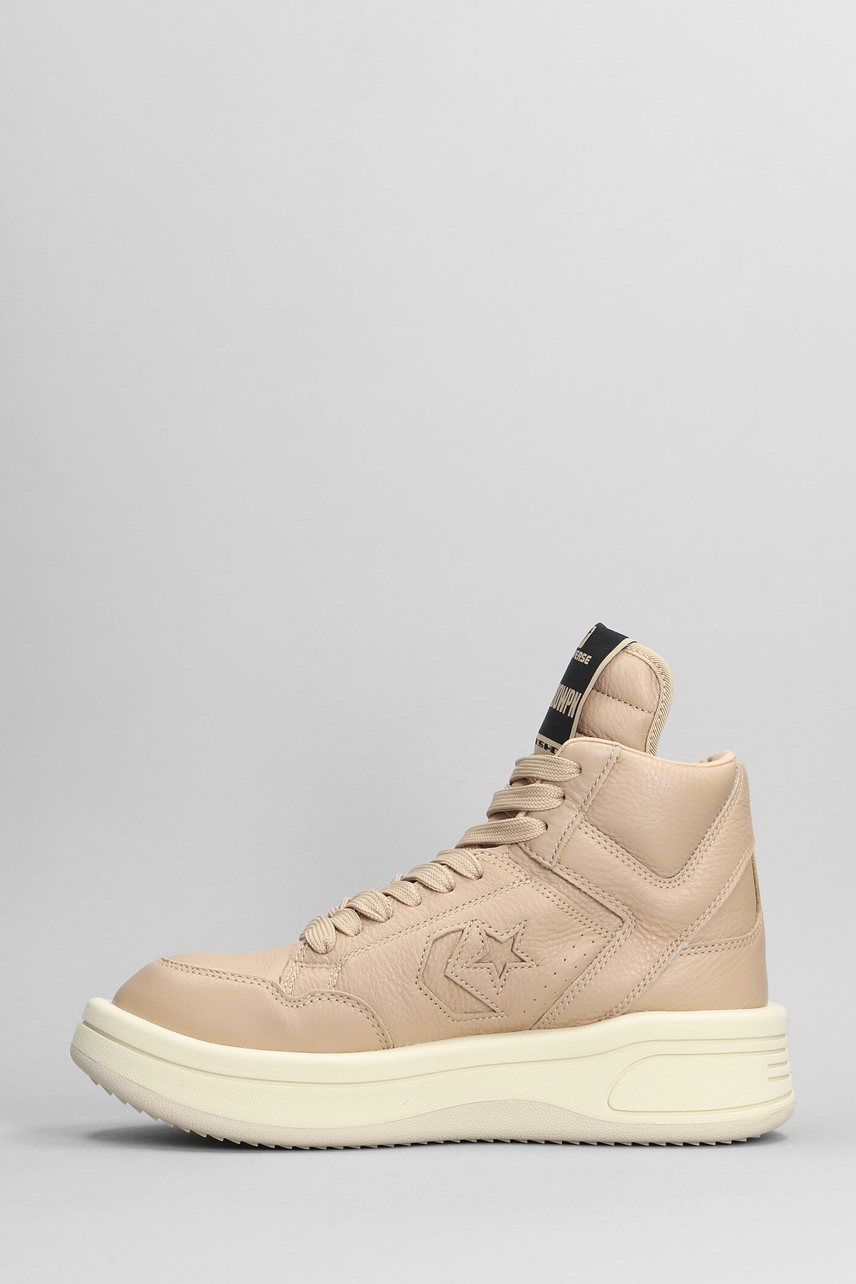 DRKSHDW Turbowpn Leather Sneakers