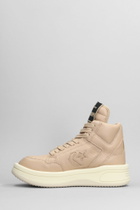 DRKSHDW Turbowpn Leather Sneakers