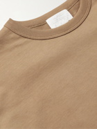 A.P.C. - Suzanne Koller Owen Embroidered Cotton-Jersey T-Shirt - Brown