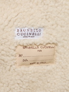 BRUNELLO CUCINELLI Suede Shearling Vest