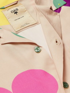 OAS - Daisy Camp-Collar Printed Woven Shirt - Neutrals