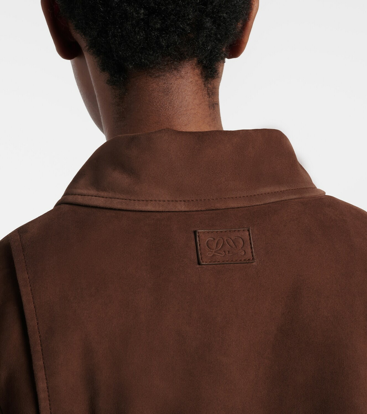 Loewe Suede bomber jacket