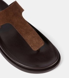 Tod's Suede thong sandals