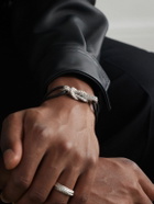 John Hardy - Love Knot Leather and Sterling Silver Bracelet - Silver