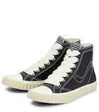 Zimmermann - Dancer canvas high-top sneakers