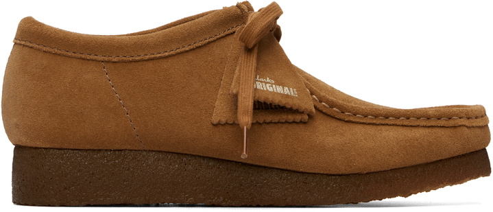 Photo: Clarks Originals Tan Wallabee Derbys