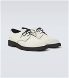 Common Projects Cracked leather Derby shoes