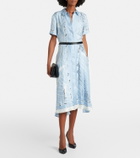 Altuzarra Kiera printed silk shirt dress