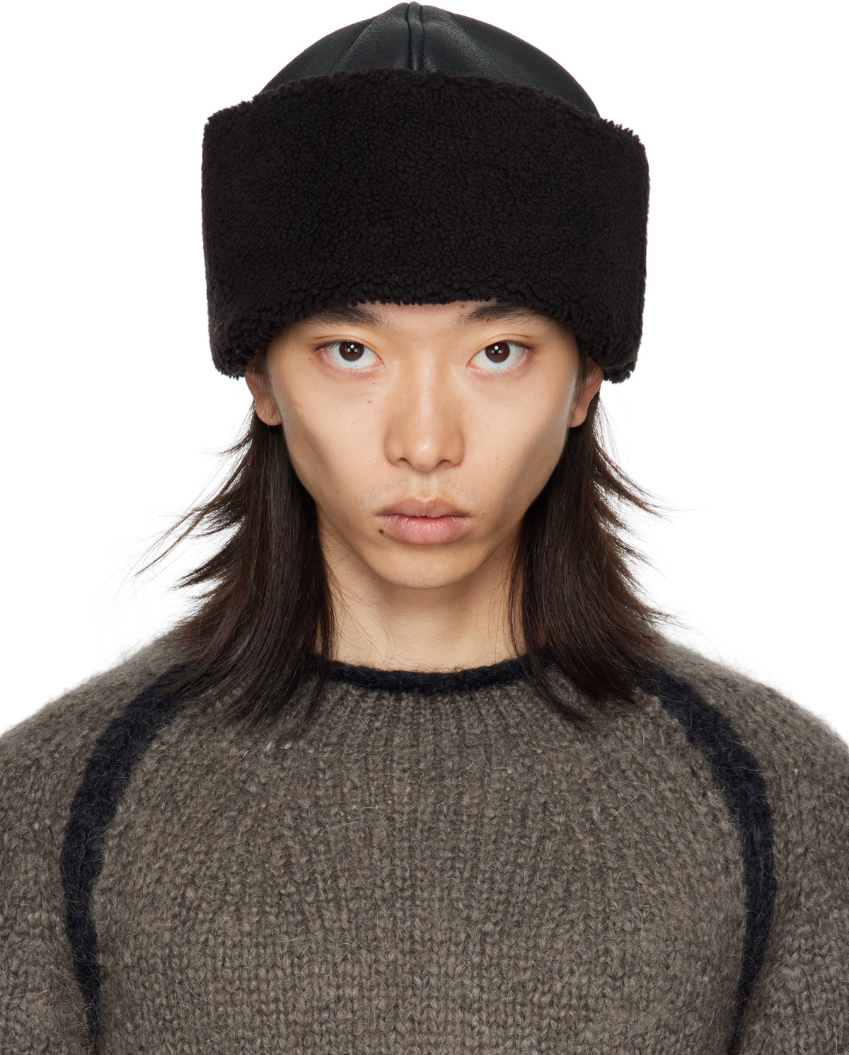 OUR LEGACY Brown Blizzard Hat