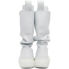 YUME YUME SSENSE Exclusive Off-White Low Fisherman Chelsea Boots