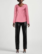 Manila Grace Womens Top in Pink
