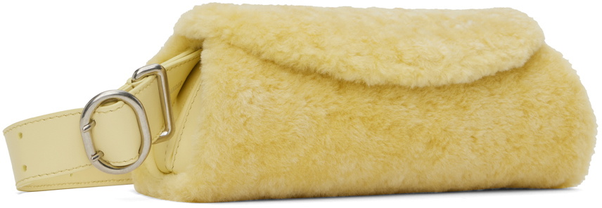 ★Jil Sander★ Mini Cannolo Tote Bag Pale Yellow J08WD0008P5 MUSINSA | JIL SANDER Mini Cannolo Tote Bag - Pale Yellow