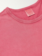 Champion - Logo-Appliquéd Cotton-Jersey T-Shirt - Red