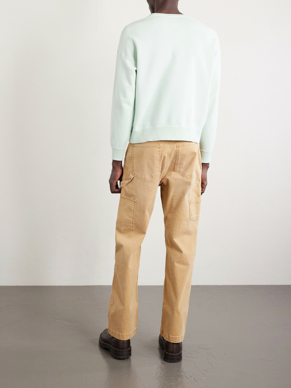 Visvim - Jumbo SB Cotton-Jersey Sweatshirt - Green