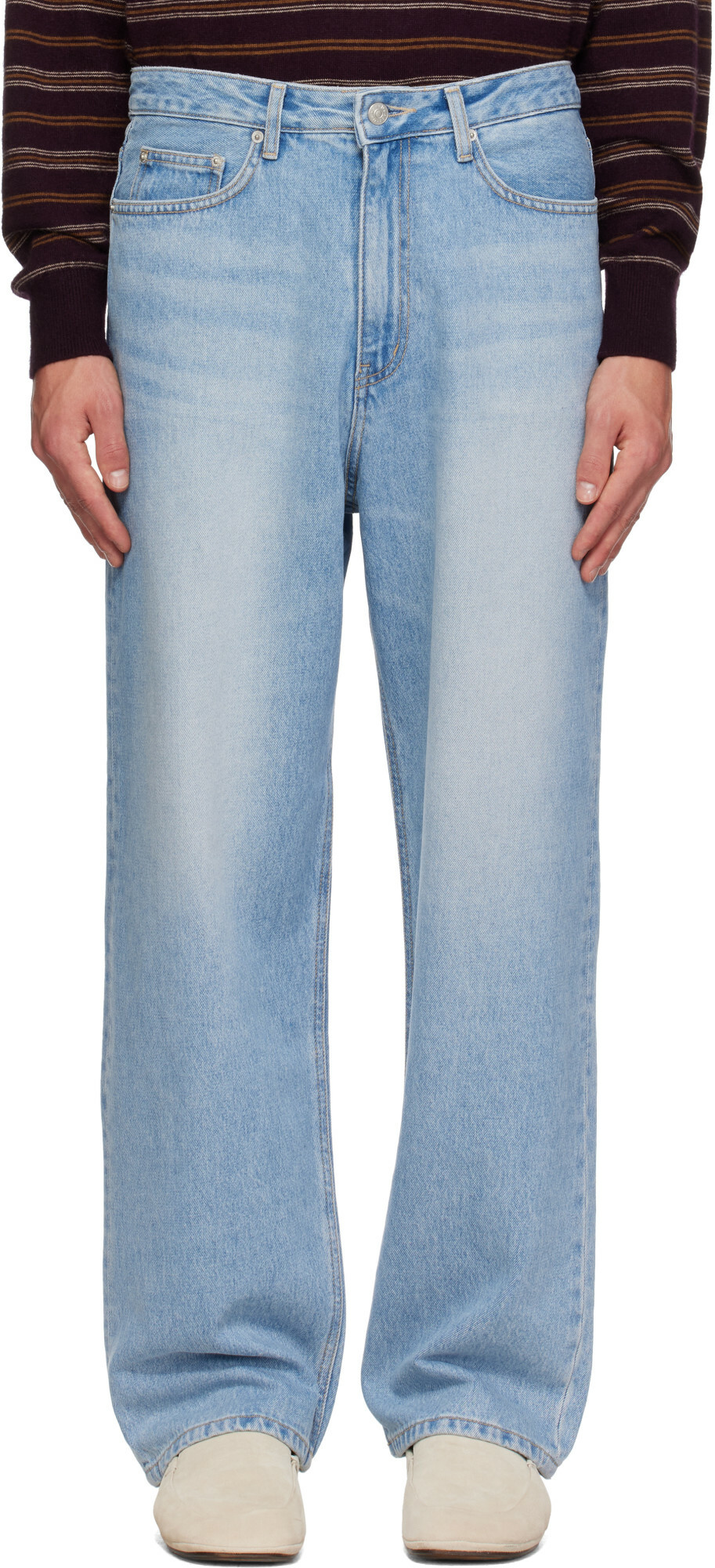 Dunst Blue Straight Regular Jeans