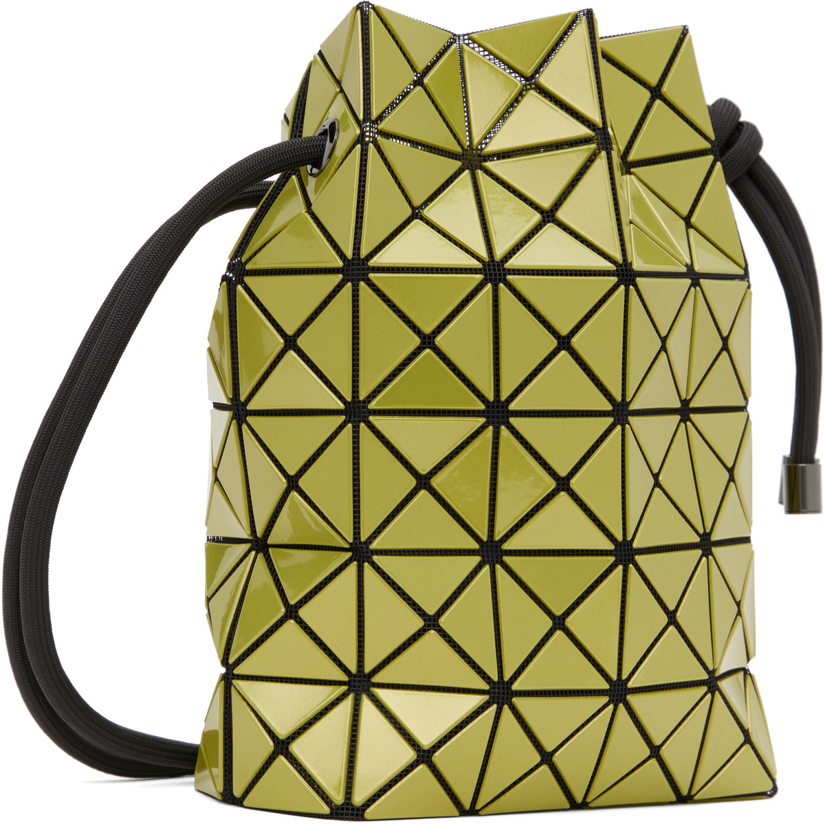 BAO BAO ISSEY MIYAKE Yellow Wring Gloss Bag Bao Bao Issey Miyake
