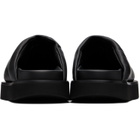Rick Owens Black Tower Padded Platform Slides