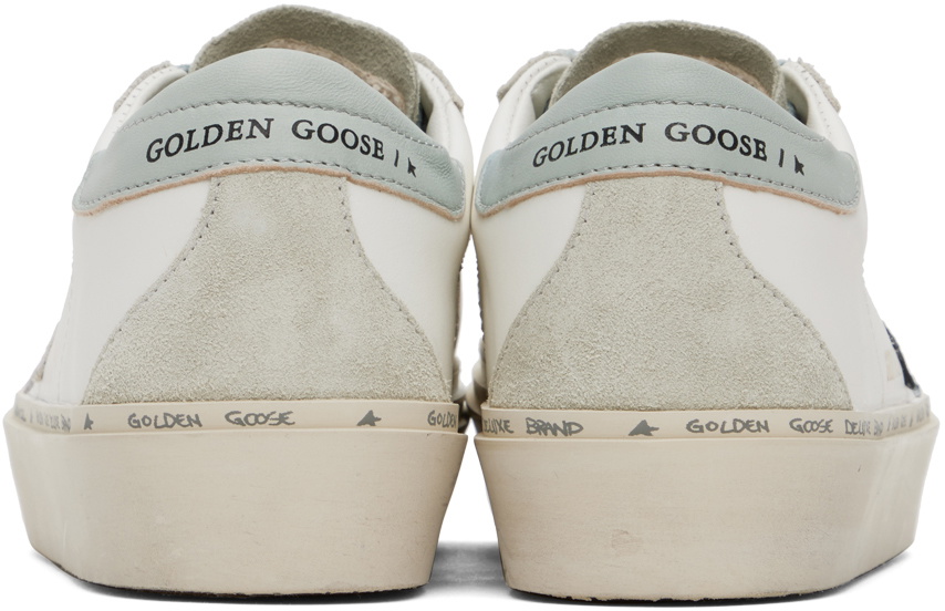 Golden Goose White Hi Star Sneakers Golden Goose Deluxe Brand