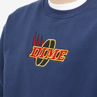 Dime Men's Garcons Crew Sweat in Navy