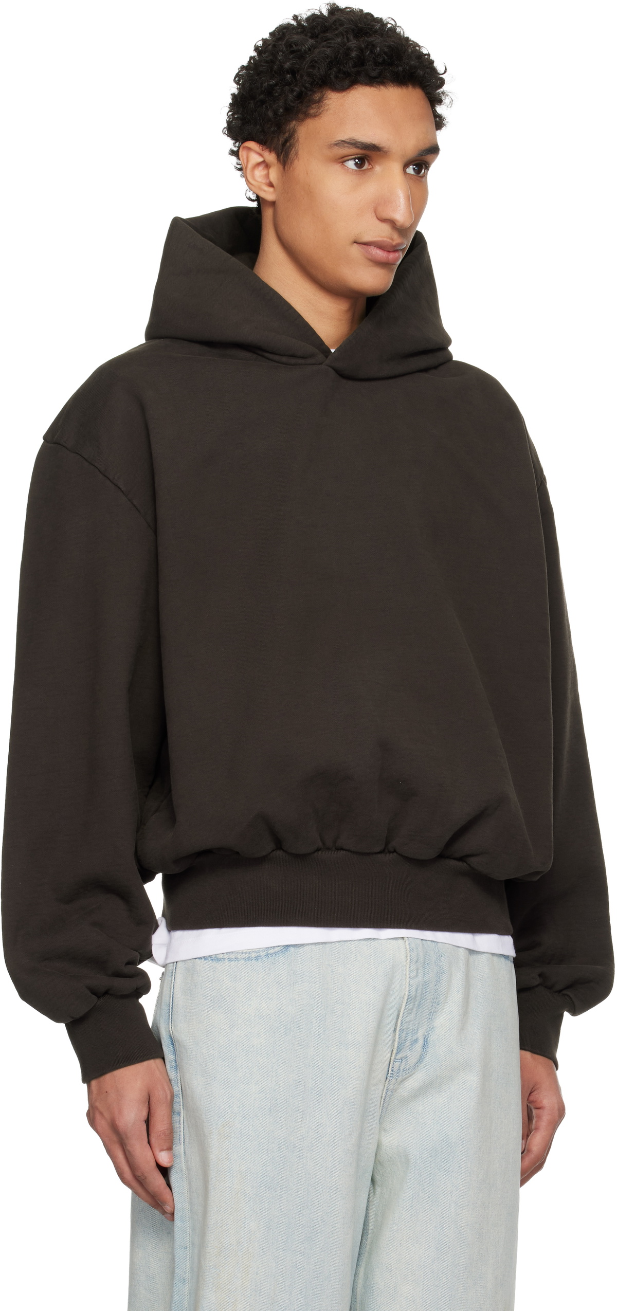 Fear of God Brown Classic Half Raglan Hoodie